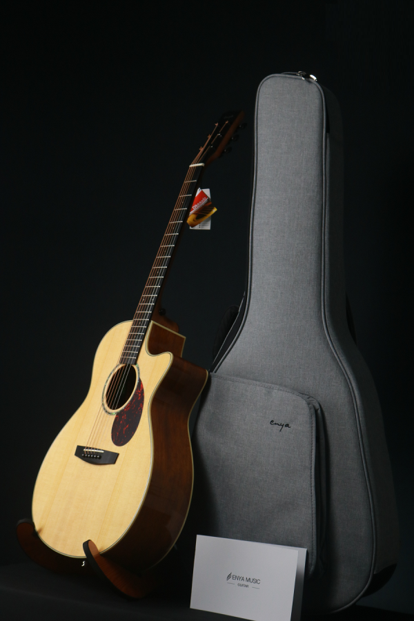 Đàn Guitar Acoustic Enya EGA Q1M Gắn EQ Đa Chức Năng Có Loa